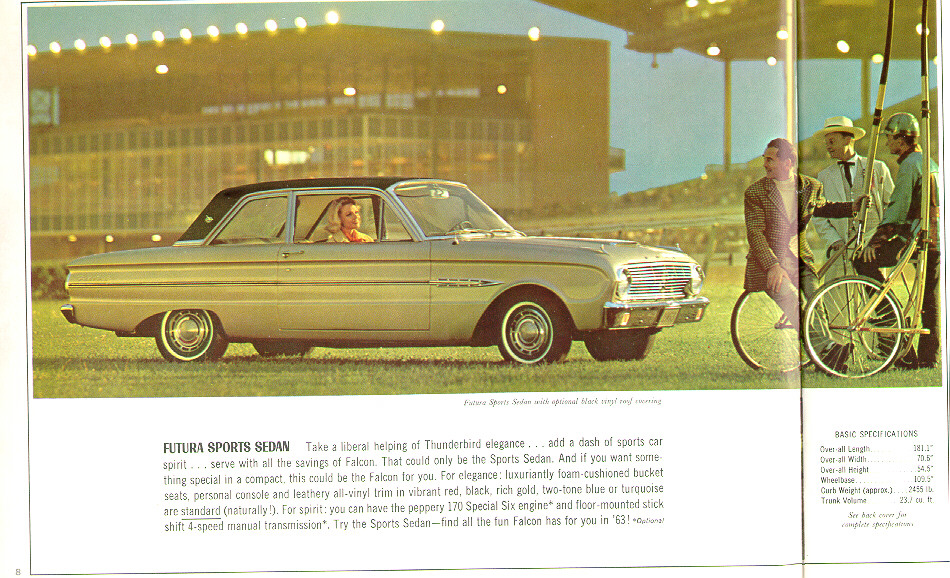 1963 Ford Falcon Brochure Page 19